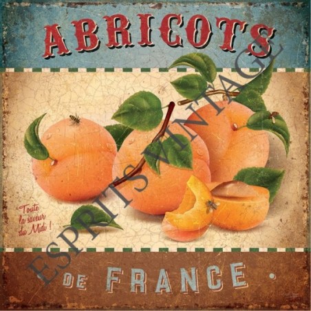 Patère 12 x 30 cm les abricots francais saveur du midi