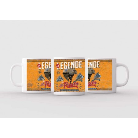 Mug blanc céramique Ø 8,2 cm hauteur 9,5 cm