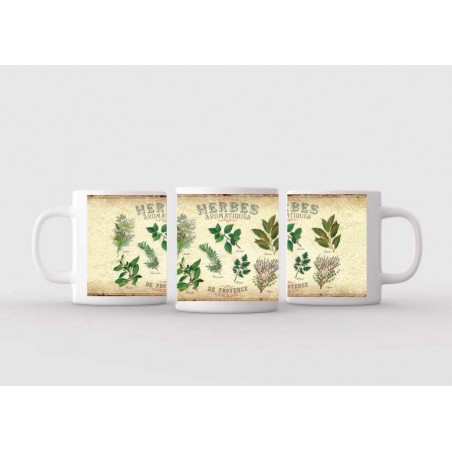 Mug blanc céramique Ø 8,2 cm hauteur 9,5 cm