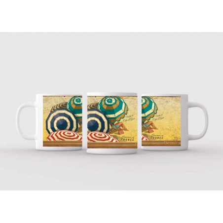 Mug blanc céramique Ø 8,2 cm hauteur 9,5 cm