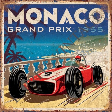 Décapsuleur 12 x 30 cm le grand prix de monaco 1955